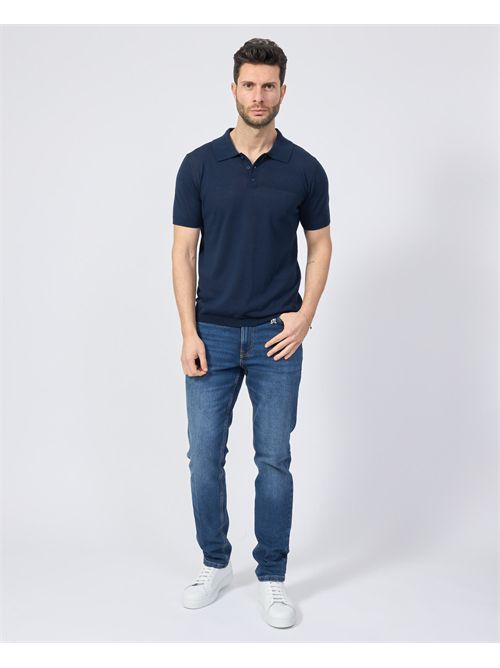 Yes Zee Men's Polo Shirt in Solid Color YES ZEE | M718-DH000710